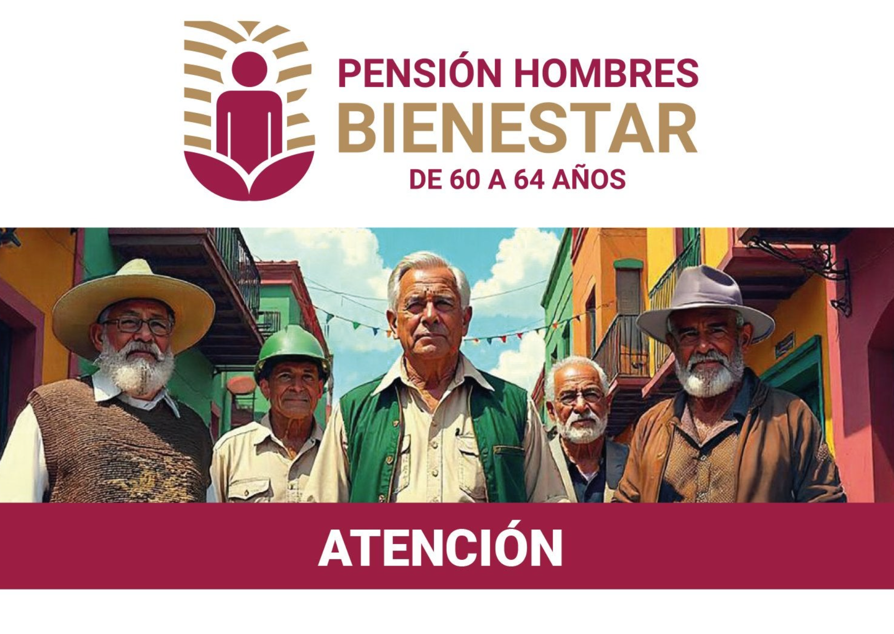 Pensión Hombres Bienestar CDMX, requisitos